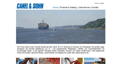 Desktop Screenshot of canel.de